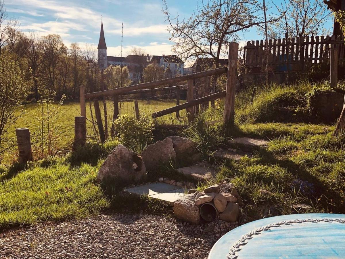 Ferien An Der Traun Lägenhet Traunwalchen Exteriör bild